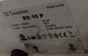 Tatramat ohievač EO 10 P - 2