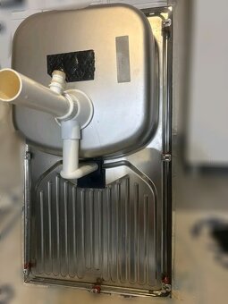 nerezovy drez 40euro komplet - 2