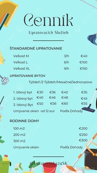 Upratovanie apartmánov – krátkodobé prenájmy od 30 € - 2