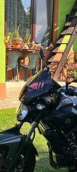 Športové plexi / štít Yamaha MT 07 originál - 2