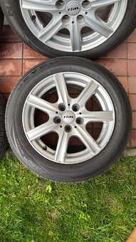 Sada 4 ALU diskov RIAL s pneumatikami Nexen 185/60 R15 - 2