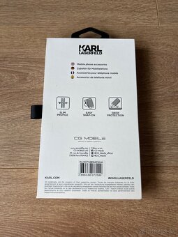 Kryt/Obal na iPhone 14 Plus, KARL LAGERFELD - 2