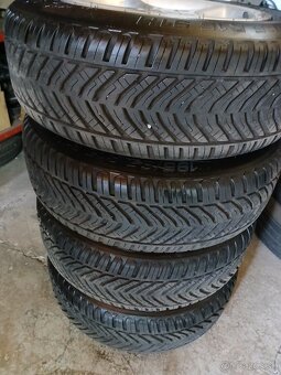 Elektrony 5x100 aj s pneu celoročne 195/65R15 - 2