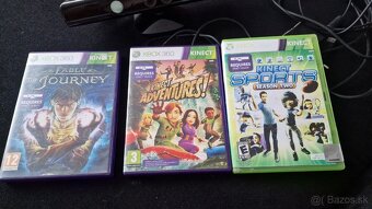 Kinect na Xbox 360 + 3hry - 2