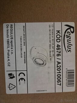 Koleno 90° 80/125 PP liate - 2