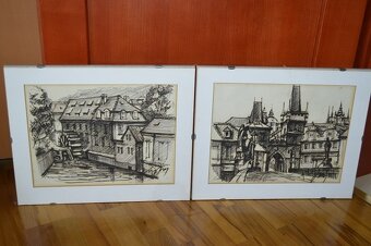 predam dva krasne obrazy malovane ceruzou - 2