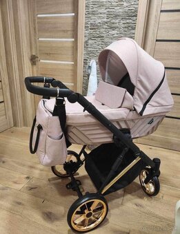 Predám krásny kočík 3v1 v top stave - 2