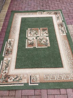 Zelený koberec 2,20 x 1,55m - 2