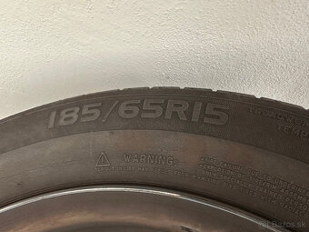 Letné pneumatiky na diskoch 185/65 R15 4x100 Michelin - 2