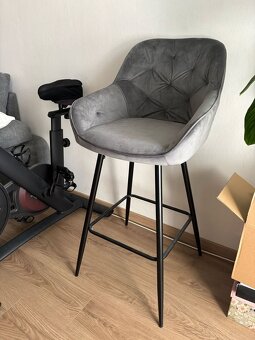 BAROVÁ STOLIČKA, sivá - 2