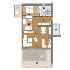 3 izbové byty v novostavbe, Spišská Nová Ves - 2