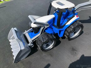 Lena Traktor s lyžicou modro šedý - 2