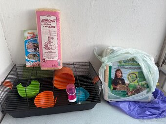 Klietka pre škrečka + prislušenstvo - 2