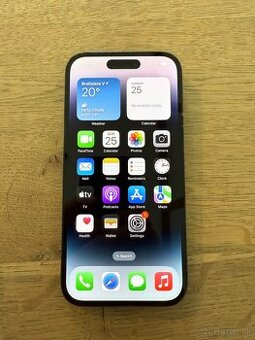 iPhone 14 Pro 256GB Space black - jako nový - 2