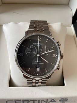 Hodinky Certina DS Chronograph Titanium C035.417.44.087.00 - 2