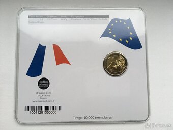 2 euro Francúzsko BU karta 2013 - 50 rokov Elizejská zmluva - 2