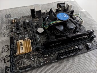 Intel Pentium G4400, ASUS H110M-A, 4GB DDR4 RAM - 2