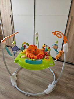 Skákadlo fisher price dažďový prales - 2