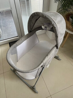 Detska cestovna postielka, Kinderkraft Gray - 2