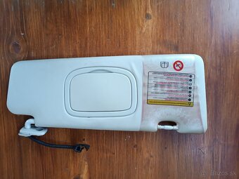 Slnečná clona spolujazdca Fiat Croma 2008 - 2