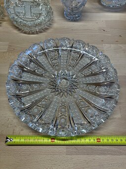 Krištáľový Tanier 25 x 25 cm (cca) - 2