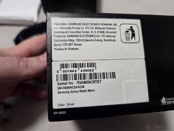 Samsung Galaxy Watch 46mm SM-R800 Slaba vydrz baterie - 2