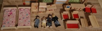 Drevený domček Woody dvojposchodový - 2