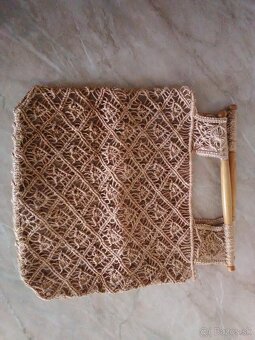 Makrame starožitna taška - 2