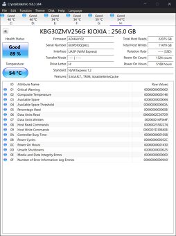 Toshiba Kioxia 256GB NVMe M.2 SSD - 2