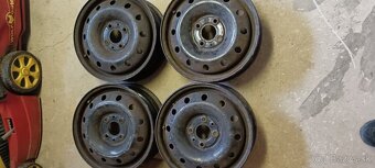 Predám plechové disky kolies 4x98 R 13 - 2