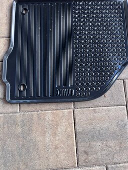 Gumove rohože/ koberce octavia 2 - 2