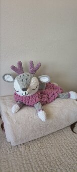 Háčkované hračky pyžamkožrut - 2