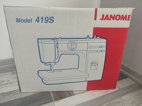 Šijací stroj Janome 419S - 2