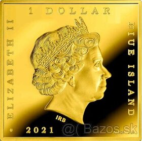 investičné strieborne mince - Caravaggio - Bacchus - 2
