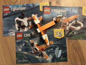 Lego CREATOR 31071 - Lietadlo, ponorka a helikoptéra - 2