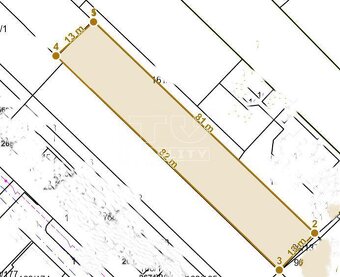 Stavebný pozemok v centre Beluše – 1116 m2 pre váš domov... - 2