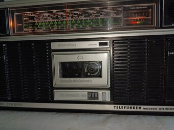Telefunken bajazzo CR8000 radiomagnetofon retro kazeťák - 2