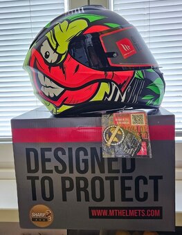 Predám novú integrálnu prilbu MT Helmet model Targo matná - 2