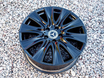 18" Alu kola = 5x112 = MERCEDES S-CLASS = W222 - ČERNÉ - 2