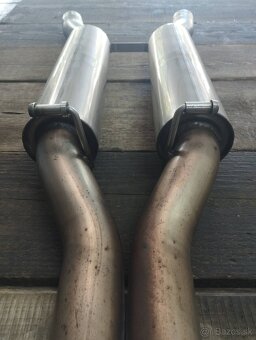 Audi A4 B7 2.0 Tfsi BN-pipes stredový výfuk - 2