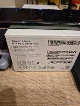 Predám Xiaomi 13 čierny 8/256GB - 2