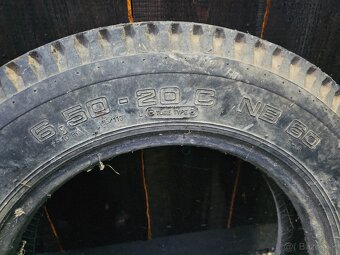 KOLESO GUMA NA VLECKU TRAKTOR ROZMER 6.50-20C 1ks - 2