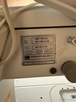 DURKOPP ADLER 867-190322 - 2