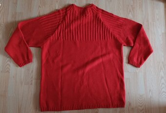 Červený pulóver Meine Grosse, v.XXL - 2