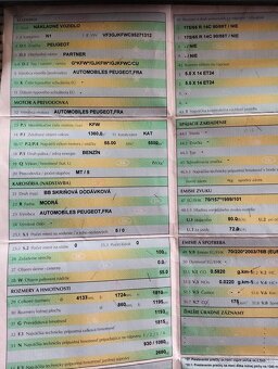 Peugeot partner 1,4 benzín tv 2007 - 2