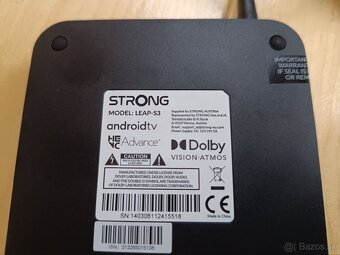 Android TV Strong LEAP-S3 v zaruke, 1x pouzity - 2