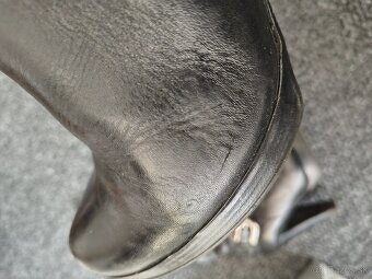 CIerne vysoké cizmy - 2