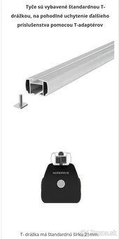 Strešné nosiče (priečniky) NORDRIVE - 2