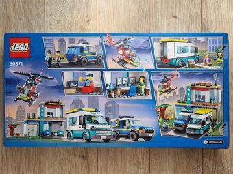 Lego City 60371 Zásahová centrála (Emergency Vehicles HQ) - 2