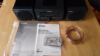 CD Receiver Yamaha MCR 040 - 2